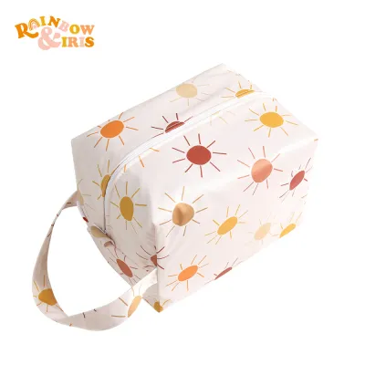 Toddlers Newborn Baby Fashion Waterproof Multifunctional Diaper Storage Bag