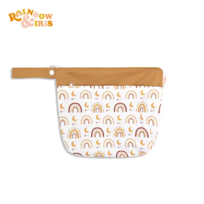 Toddlers Newborn Baby Waterproof PUL Multifunctional Diaper Storage Zipper Bag