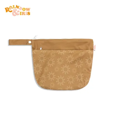 Toddlers Newborn Baby Waterproof PUL Multifunctional Diaper Storage Zipper Bag