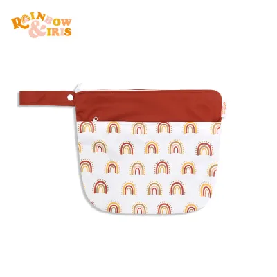 Toddlers Newborn Baby Waterproof PUL Multifunctional Diaper Storage Zipper Bag