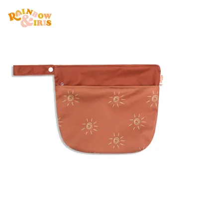 Toddlers Newborn Baby Waterproof PUL Multifunctional Diaper Storage Zipper Bag
