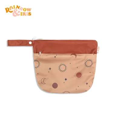 Toddlers Newborn Baby Waterproof PUL Multifunctional Diaper Storage Zipper Bag