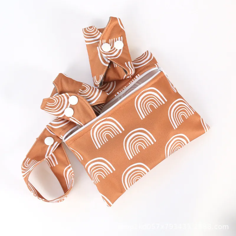 Toddlers Newborn Baby Waterproof Multifunctional Storage Zipper Handbag