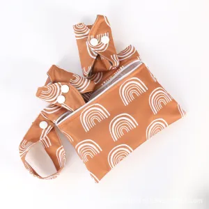 Toddlers Newborn Baby Waterproof Multifunctional Storage Zipper Handbag