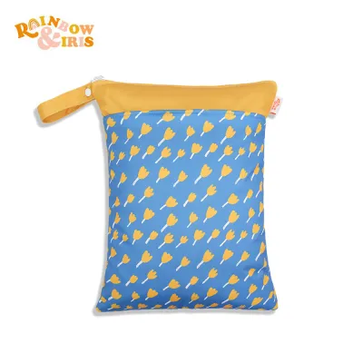 Toddlers Newborn Baby Fashion Waterproof PUL Multifunctional Diaper Storage Zipper Bag