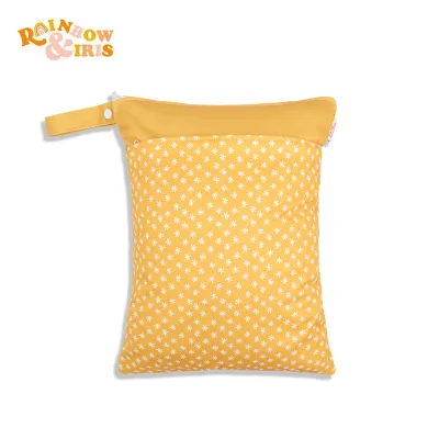 Toddlers Newborn Baby Fashion Waterproof PUL Multifunctional Diaper Storage Zipper Bag