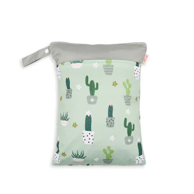 Toddlers Newborn Baby Fashion Waterproof PUL Multifunctional Diaper Storage Zipper Bag