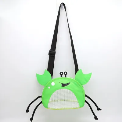 Children Kids Baby Fashion Big Crab Pattern Beach Storage Bag PVC Cute Cartoon 18*14*10cm