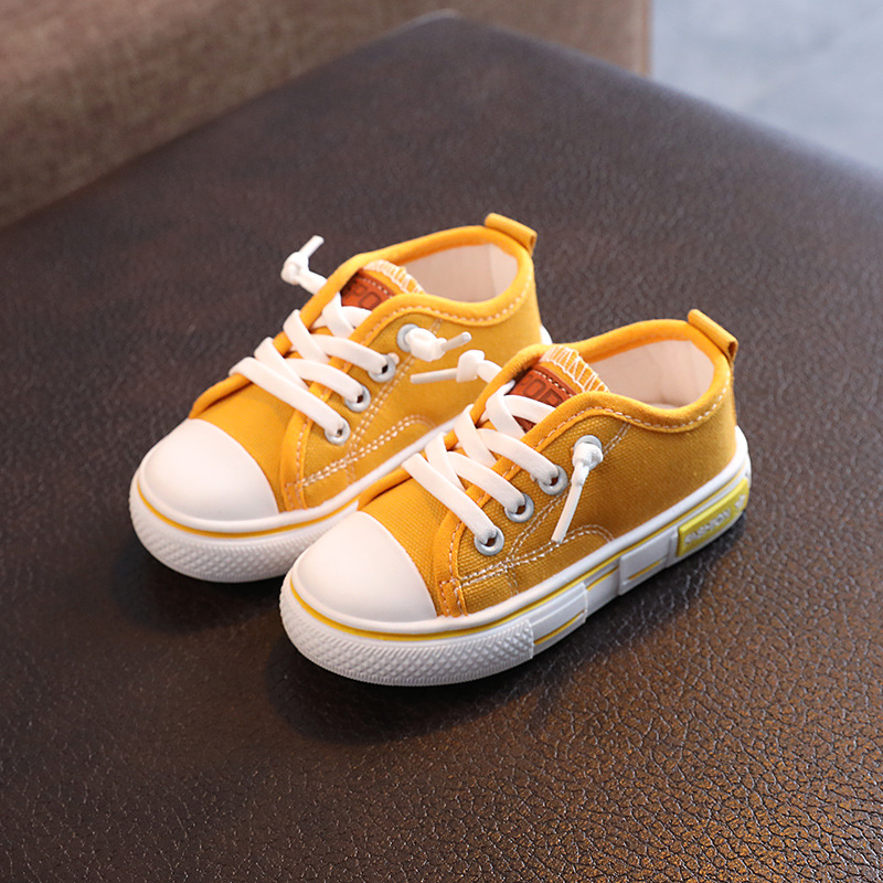 Baby canvas cheap sneakers