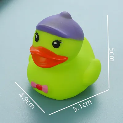 Children Little Yellow Educational Bath Toy Vinyl