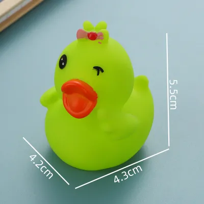 Children Little Yellow Educational Bath Toy Vinyl