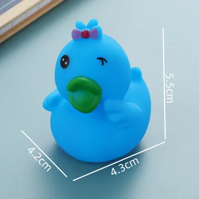 Children Little Yellow Educational Bath Toy Vinyl