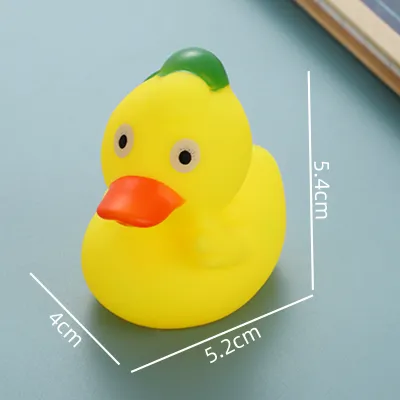 Children Little Yellow Educational Bath Toy Vinyl