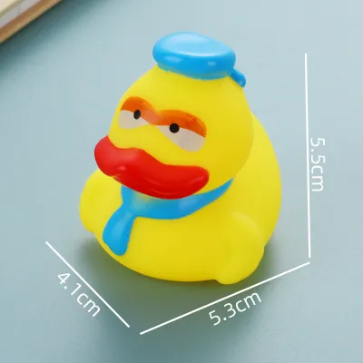 Children Little Yellow Educational Bath Toy Vinyl