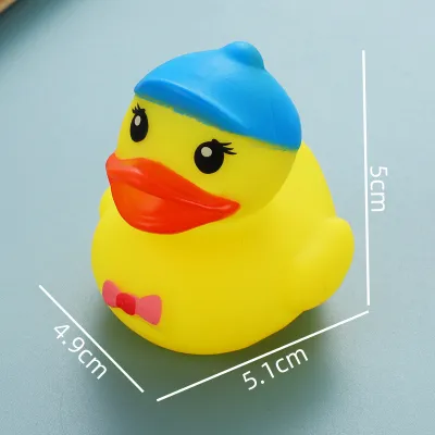 Children Little Yellow Educational Bath Toy Vinyl