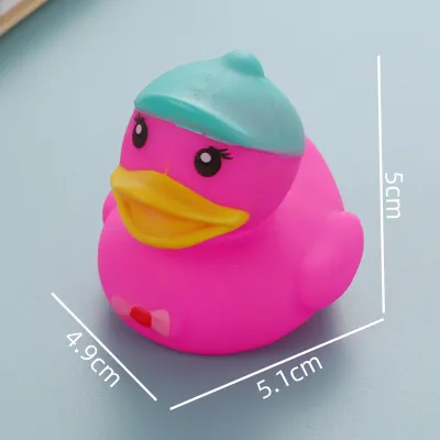 Children Little Yellow Educational Bath Toy Vinyl