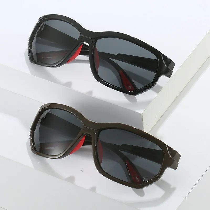 Unisex Simple Fashion Outdoor Sports Cycling Sunglasses Square PC