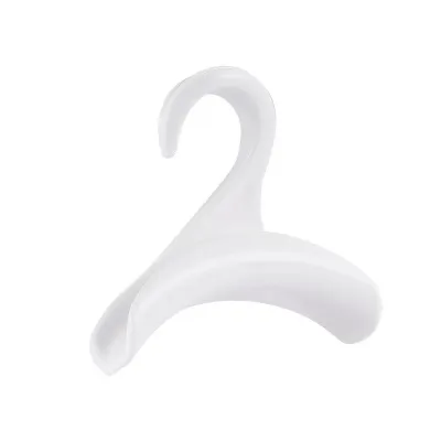 Plastic Bag Hanger Clothing Store Garment Accessories Heavy Duty PP Single Hook 5Kg Weight Capacity
