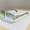 Gold Frame Gradient Green Film