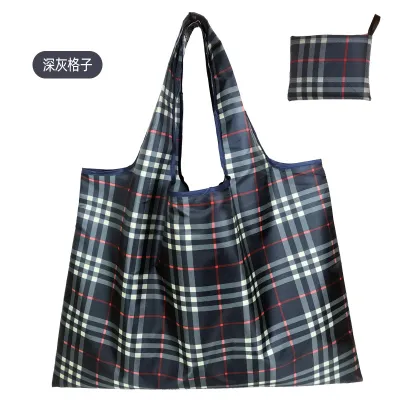 Large Size Foldable Oxford Cloth Shopping Bag for Vegetables Storage Portable Casual Cartoon