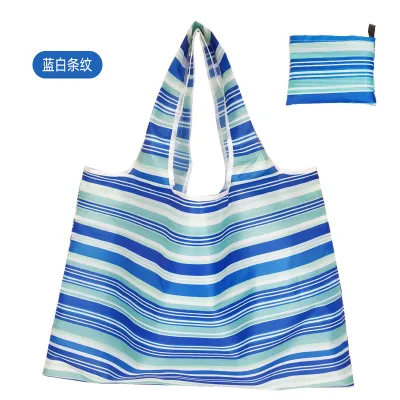 Large Size Foldable Oxford Cloth Shopping Bag for Vegetables Storage Portable Casual Cartoon
