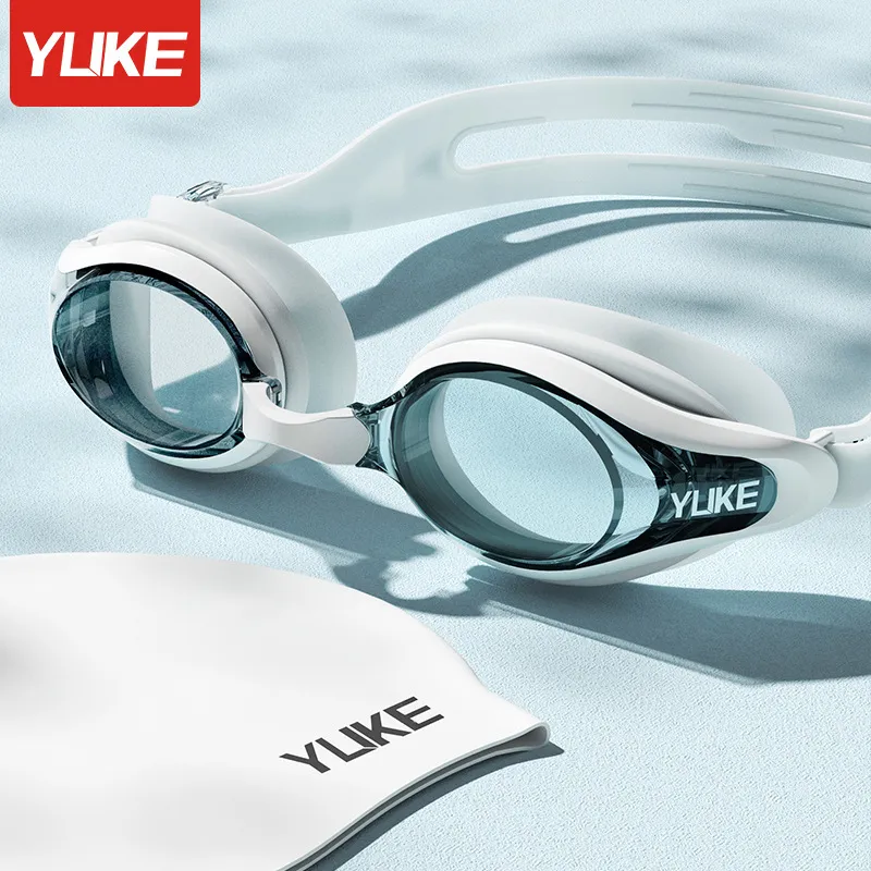 Unisex Fashion HD Waterproof Anti-Fog Swimming Glasses