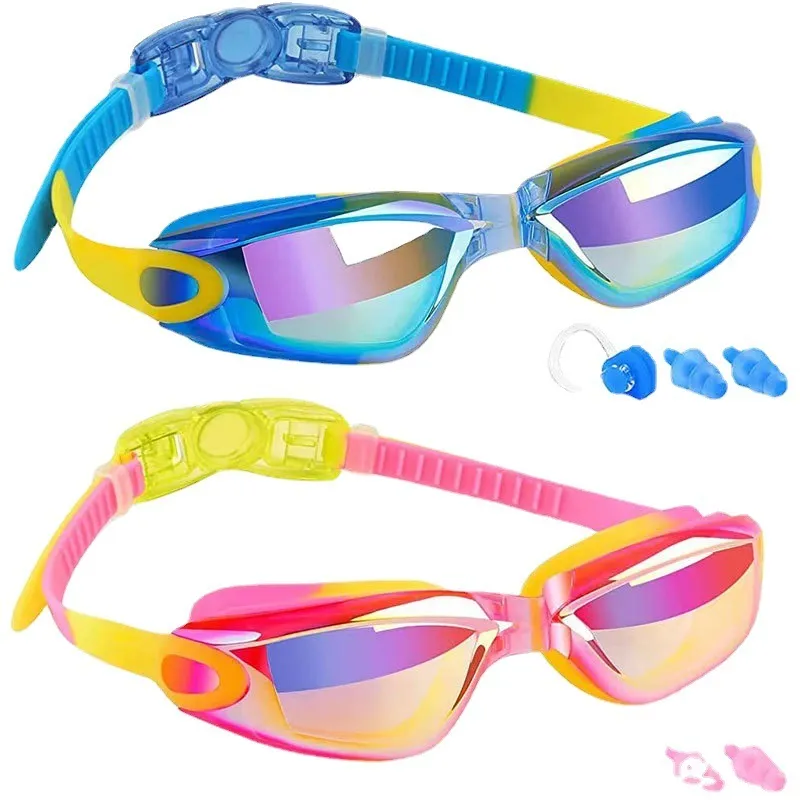 Kids HD Waterproof Anti-Fog Diving Goggles for Swimwear