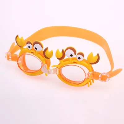 Children Cartoon Cute Waterproof Anti-Fog Swimming Glasses