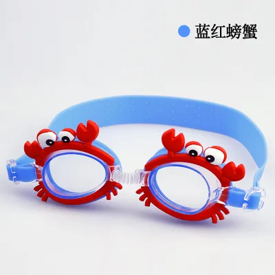 Children Cartoon Cute Waterproof Anti-Fog Swimming Glasses