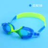 2800 Cartoon Swimming Goggles Blue With Green