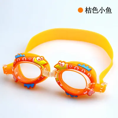 Children Cartoon Cute Waterproof Anti-Fog Swimming Glasses