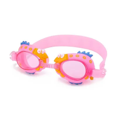 Children Cartoon High-Definition Waterproof Anti-Fog Silicone Swimming Goggles