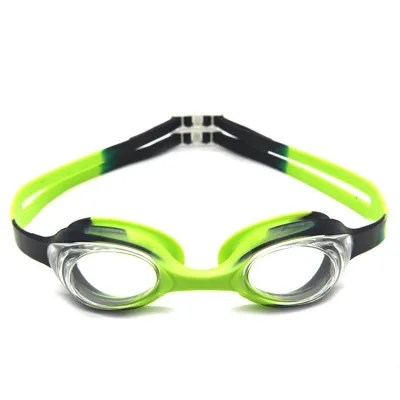 Kids Fashion Anti-Fog Silicone One-Piece Swimming Goggles