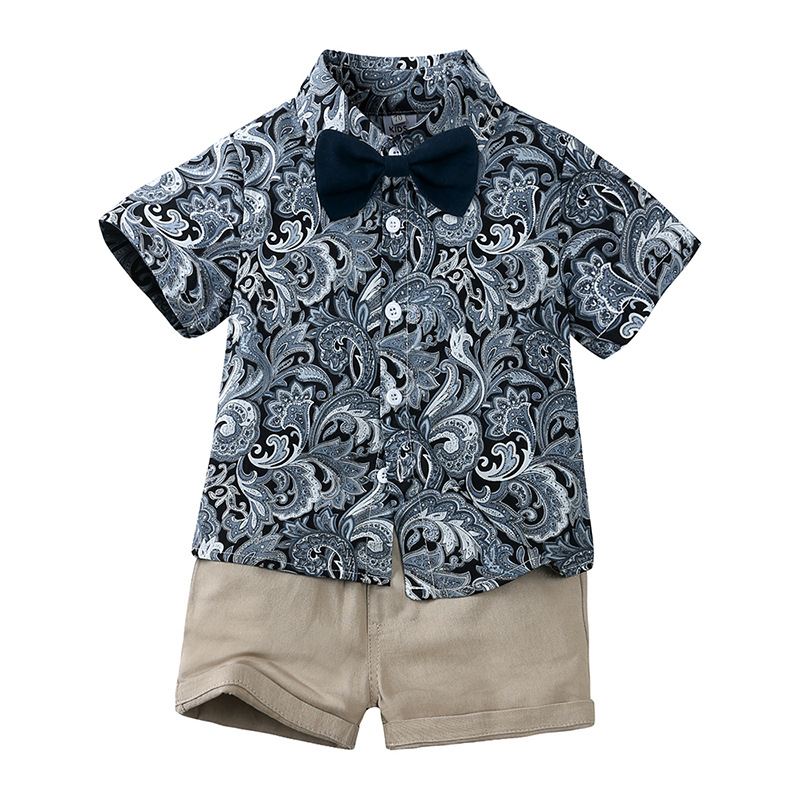 Wholesale Children Kids Baby Fashion Boys Short Sleeve