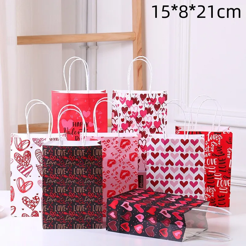 Love Print Storage Packaging Bag Garment Accessories Shopping Bags