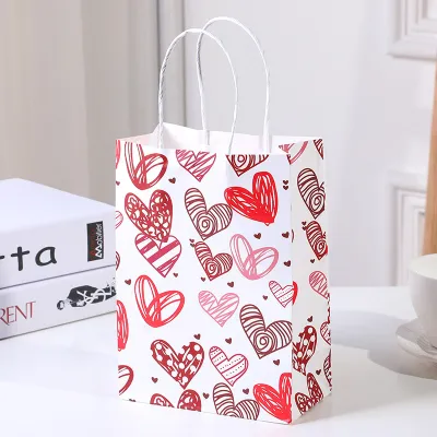 Love Print Storage Packaging Bag Garment Accessories Shopping Bags