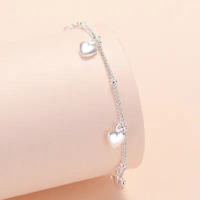Women Fashion Geometric Copper Bracelet Simple Style