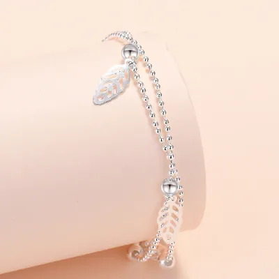 Women Fashion Geometric Copper Bracelet Simple Style