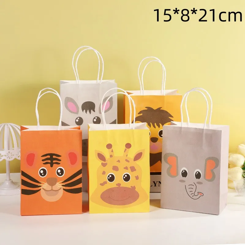 Cartoon Animals Storage Packaging Bag Garment Accessories Reusable Tote Shopping Bag
