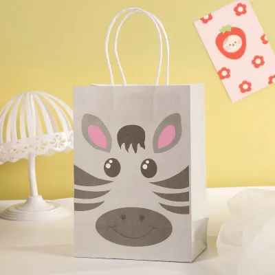 Cartoon Animals Storage Packaging Bag Garment Accessories Reusable Tote Shopping Bag