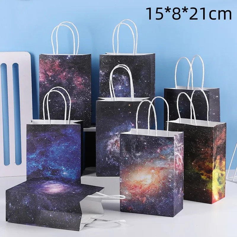 Fashion Star Print Storage Packaging Shopping Bags for Garment Accessories