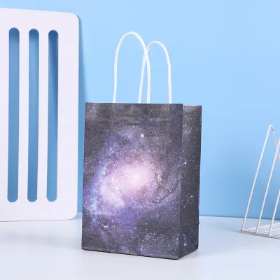 Fashion Star Print Storage Packaging Shopping Bags for Garment Accessories