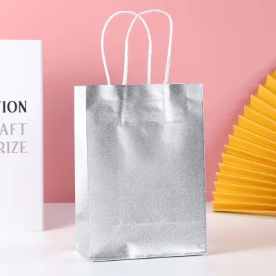 Creative Shiny Surface Storage Packaging Bag Garment Accessories Shopping Bags