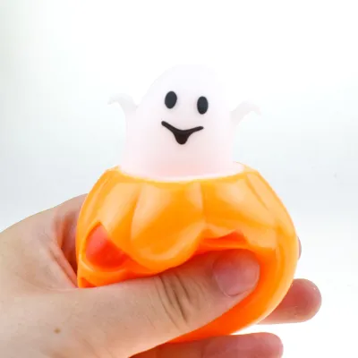 Creative Rabbit Carrot Cup Pinch Music Squeeze Vent Stress Relief Toy for Kids