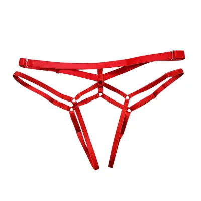 Women Sexy Solid Color Low Waist Thong Panties
