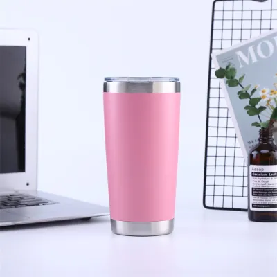 Portable Pot Belly Sports Ice Cup Large Capacity 304 Stainless Steel Thermos Cup