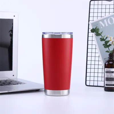 Portable Pot Belly Sports Ice Cup Large Capacity 304 Stainless Steel Thermos Cup