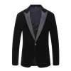 Black Velvet Gun Lapels