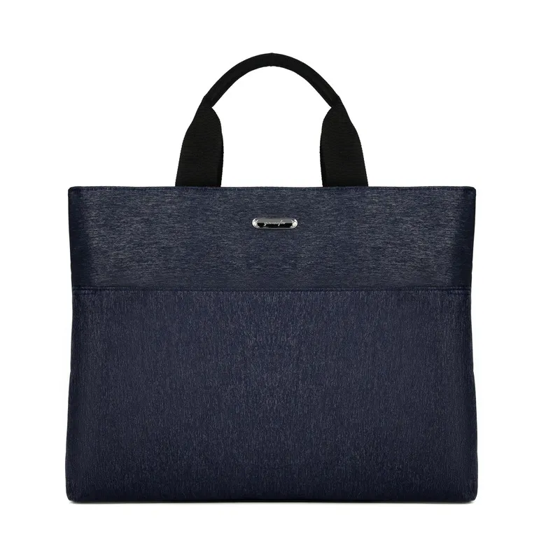Men Fashion Canvas Briefcase Three-Dimensional