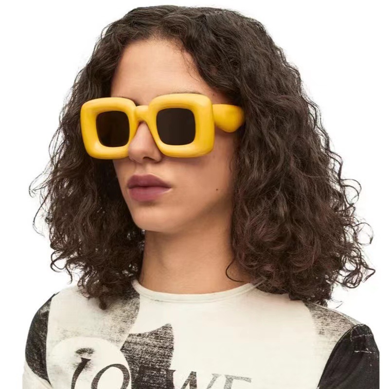 Personalized Wedding Sunglasses - Yellow Sunglasses